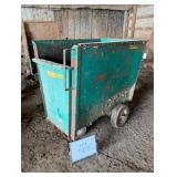 3 Wheel Wic Steel Sileage Cart