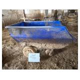 4 Wheel Poly Shaving Cart - 30' x 72'