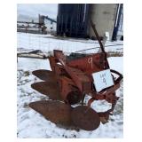 Cockshutt 348 3-Furrow 3PTH Plow