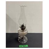 Finger Oil Lamp -Feathered Arch Font -Triple Stem