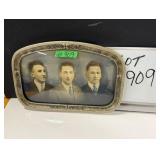 Bubble Glass Framed Portrait