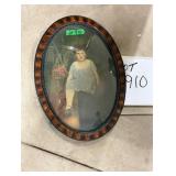 Bubble Glass Framed Portrait