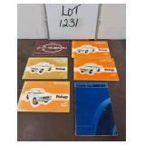 (5) Owners Manuals - Toyota, Subaru