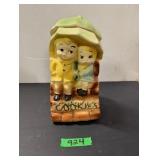 American Bisque Umbrella Kids Cookie Jar