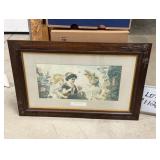 Framed 'Heartbroken'  Print