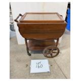 Gibbard Walnut Tea Wagon