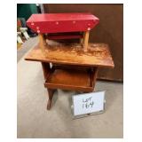 Small Stool & Side Table