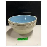 (3) 'Greens' 10 1/4' Mixing Bowls