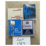 (4) Service & Shop Manuals- Cadillac,Pontiac,Olds