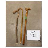 (3) Walking Sticks