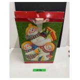 Handpainted Ceramic Cookie Jar