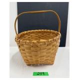 Woven Wooden Basket