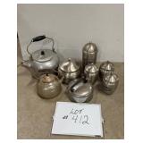Stainless steel Cannister Set (3) Kettles
