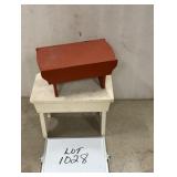 (2) Sm. Wooden Benches