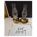 (2) Oil Lamps