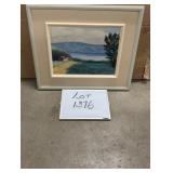 Framed Oil On Canvas - E. Bouchard