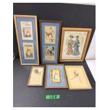 (6) Framed Advertising