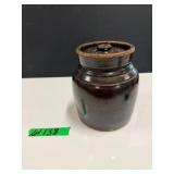 Brownglazed Stoneware Crock