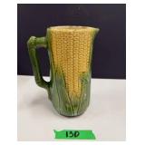 Vintage Brush McCoy Cusick Figural Corn Pitcher