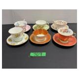 (6) Tea Cups