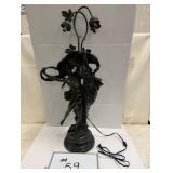 Metal Figural Lamp - 36' High