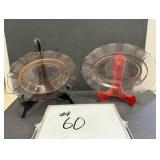 MacBeth Evans Pink Depression Bowl & Platter
