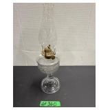 Oil Lamp - Beaded Diamond Band