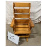 Child's Glider Rocker