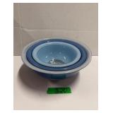 (3) Pyrex Nesting Bowls - 'Moody Blues'