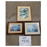 (3) Framed Prints - (2) Bateman (1) Keirstead