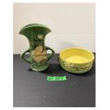 (2) Roseville USA Pottery