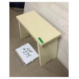 Painted Wooden Bench