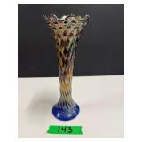 Fenton Carnival Glass Vase