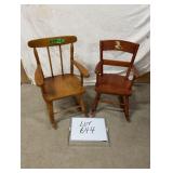 (2) Child's Rocker