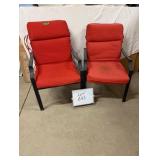 (2) Outdoor Patio Chairs