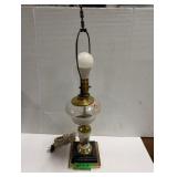 Electric Converted Oil Lamp
