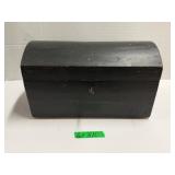 Domed Pine Box With Key