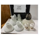 (12) Glass Lamp Shades