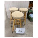 (3) Bar Stools 26'H