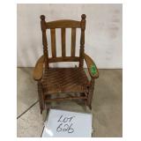 Primitive Child's Rocker