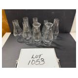 (8) Lamp Chimneys - Various Sizes