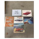 (5) 1952 Brochures - DeSoto,Mercury,Lincoln,Olds