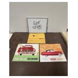 (3 -1950's) Brochures - Oldsmobile, Mercury