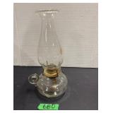 Pressed Glass Finger Oil Lamp