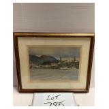 Framed Huntley Brown Numbered Print