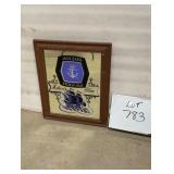 Molson Stock Ale Framed Mirror