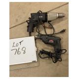 Porter Cable 1/2' Hammer Drill & Jobmate Drill