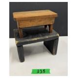 (2) Mini Benches