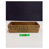 Wooden Cream Cheese Box