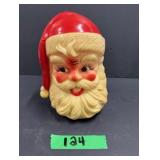 Vintage Revolving Santa Head